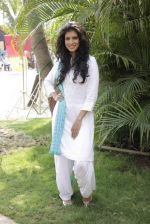 Tina Desae on location of film Dussehra in Pune on 1st April 2013 (23).jpg